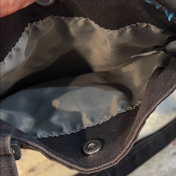 KAVU Black and Black Canvas  Bag - Picture 6 of 6